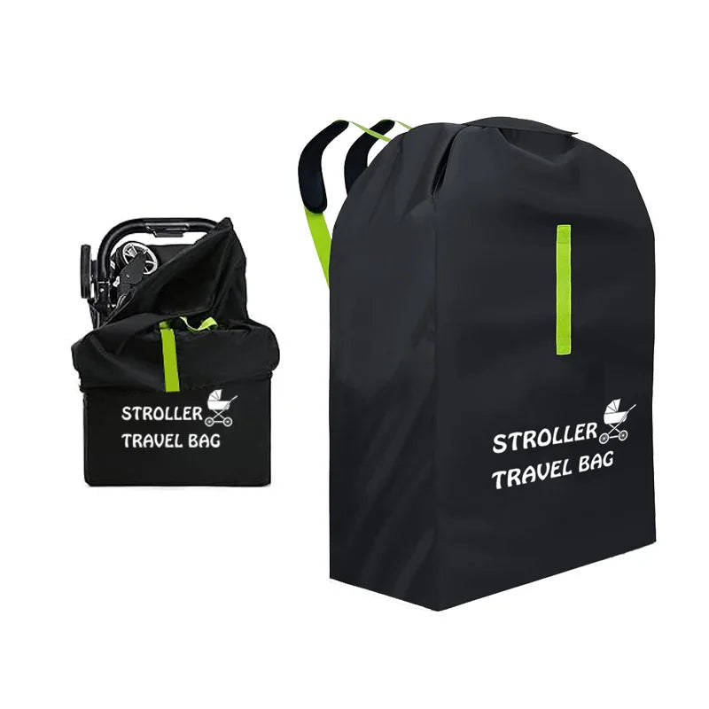 Baby Stroller Travel Bag with Shoulder Belt Pram Universal Dust Bag Organizer Kindergarten Carts Accessories Walker Cribs Bags Purest Peak
